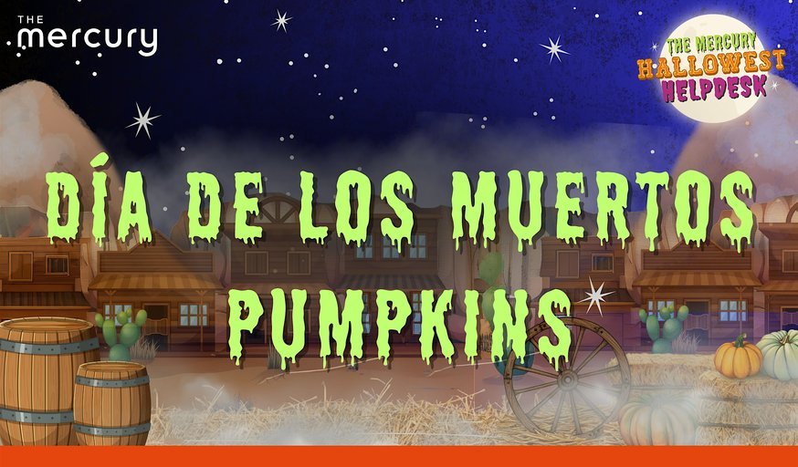 Día de los Muertos Pumpkins