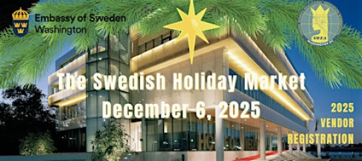 VENDOR REGISTRATION for Swedish Holiday Market  December 6, 2025
