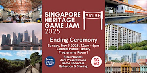 Singapore Heritage Game Jam 2025: Ending Ceremony