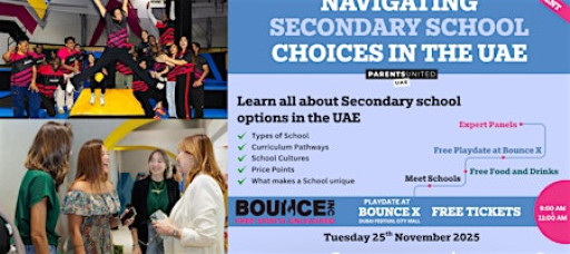 Different Curriculum-navigating both Junior and Secondary Schools in UAE