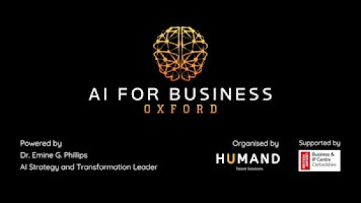 23rd October: AI for Business w/Rob Price + Nicola Cain