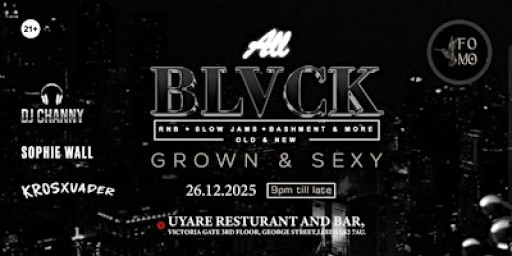 FOMO Presents: The Boxing Day Extravaganza