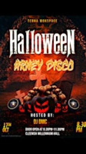 Halloween Arney Under 16 Disco 17th  October  2025