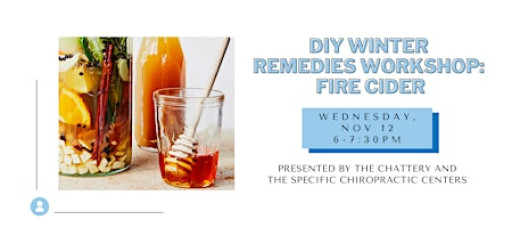 DIY Winter Remedies Workshop: Fire Cider