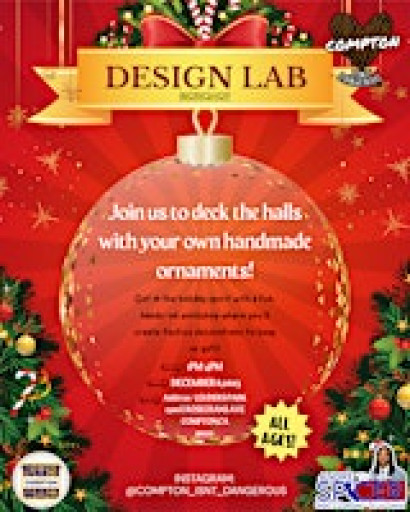 Design Lab Workshop: Handmade Holiday Ornaments!