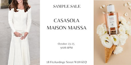 CASASOLA I MAISSA PERFUME - SAMPLE SALE