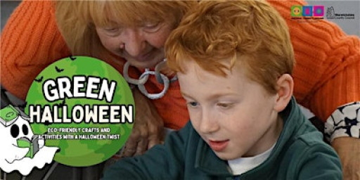 Green Halloween Crafts @ Warwick Library