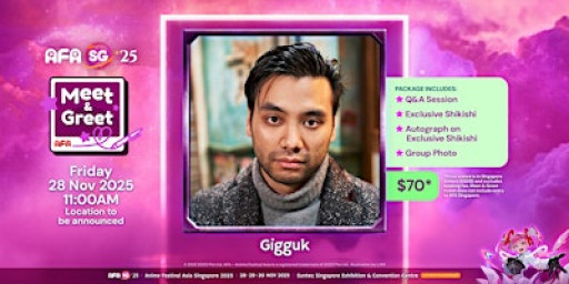 Gigguk Meet & Greet Session @ AFASG 2025