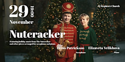 Nutcracker | Christmas music | Saxophone and Piano