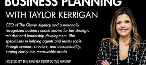 BUSINESS PLANNING WORKSHOP WITH TAYLOR KERRIGAN
