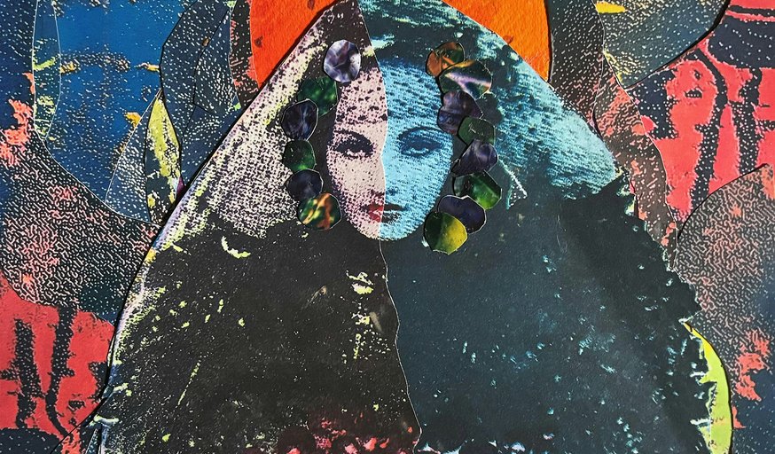 Halloween Collage Art Workshop