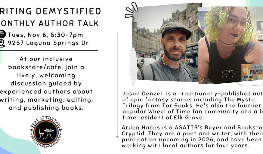 Writing Demystified w/ Jason Denzel and Arden Harris