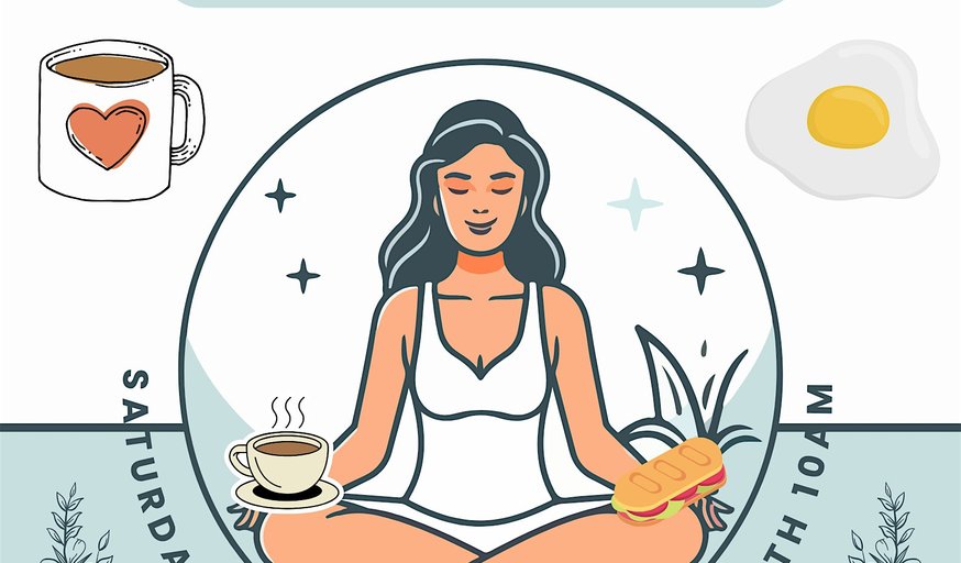 Breakfast , Yoga and Bellini's at Sante.