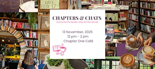 Chapters & Chats: Monthly Book Club at Chapter One Café