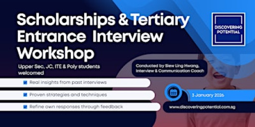 Scholarships and Tertiary Entrance Interview Workshop