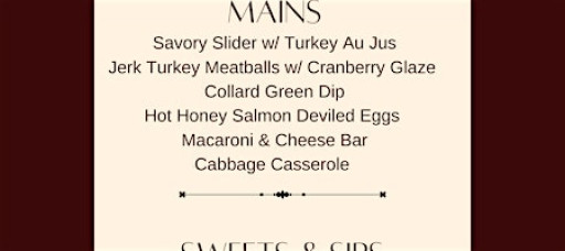 TCC’s FRIENDSGIVING KICKBACK