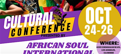 Culture Conference by African Soul Internatinal
