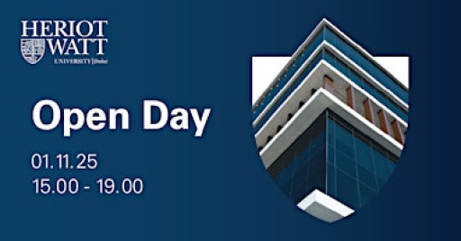 Heriot-Watt University Dubai, November 1st Open Day 2025