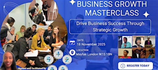 Drive Business Success Through Strategic Growth Masterclass