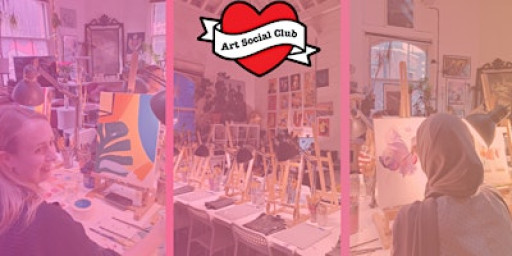 Paint & Sip Daytime and Evening Classes at Art Social Club (byob)