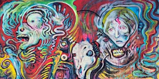 LET’S SUMMON DEMONS! An Occult Automatic Painting Experience