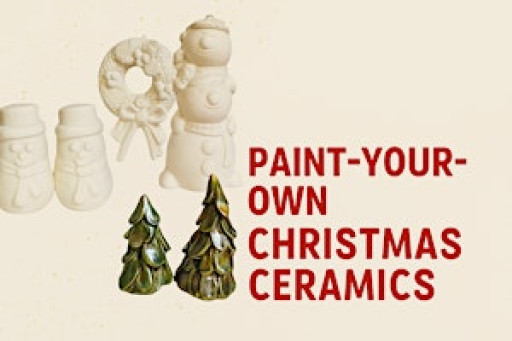 Holiday Ceramics Painting Class