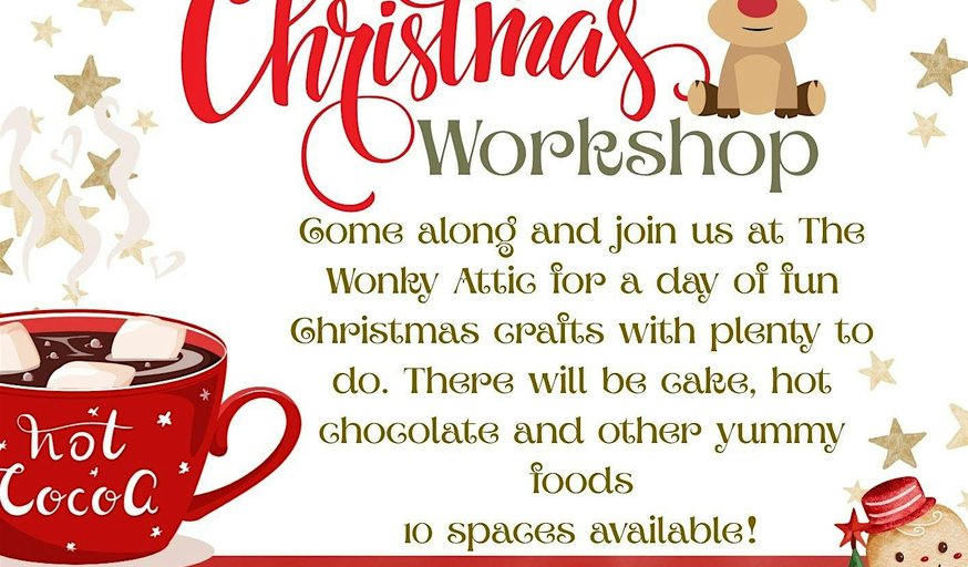Kiddies Christmas Crafts Workshop