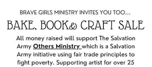 Bake, Book ,Craft Sale