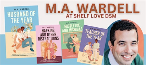 Author M.A. Wardell at Shelf Love DSM