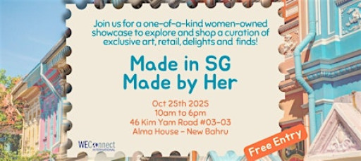 Made in SG, Made by Her - A Pop Up Event