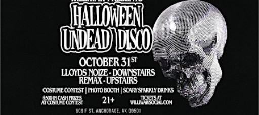 Williwaw Presents Halloween Undead Disco