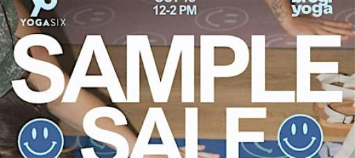 Brogi Yoga Sample Sale with YogaSix