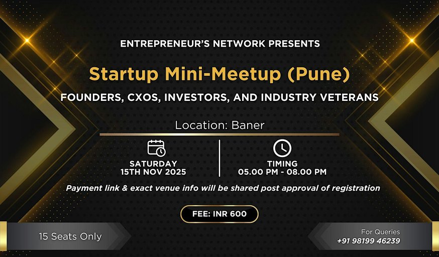 Startup Mini Meetup (Pune)