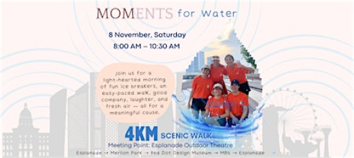 MOMents for Water: A Walk for Connection, Self-Care & a Greater Cause