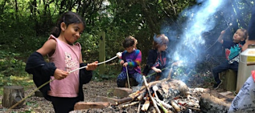 Bushcraft Summer Holiday Club. For ages 5 - 12