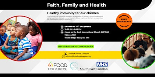 Faith, Family & Health - Healthy immunity for our children