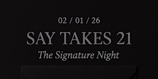 SAY TAKES 21 - All Black Party