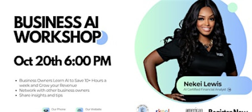 Business Owners Learn AI to Save 10+ Hours a week and Grow your Revenue