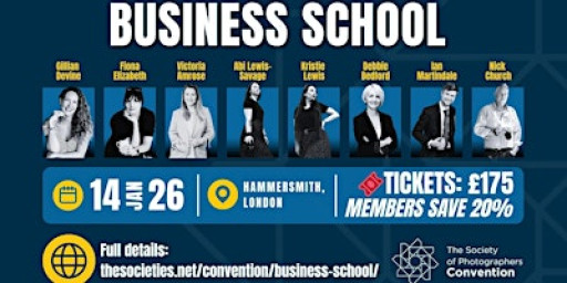 Photographic Business School 2026 – Full-Day Photography Business Seminar