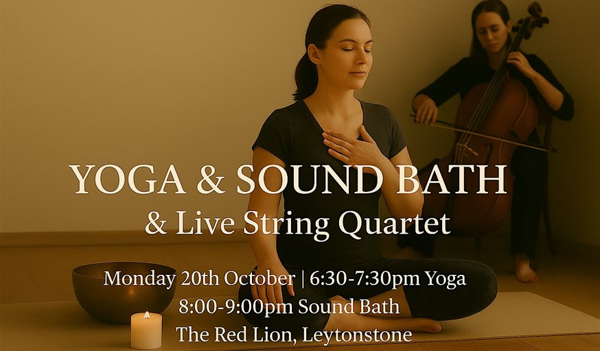 Yoga with live string quartet