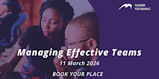 Managing Effective Teams (11 March 2026)
