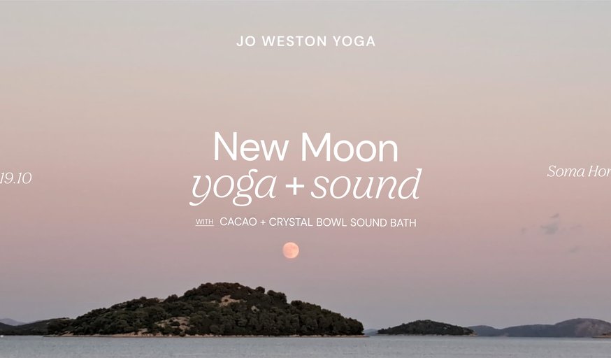 New Moon Yoga, Cacao and Crystal Bowl Sound Bath