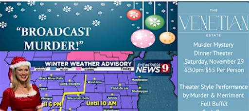 Broadcast Murder Dinner Theater