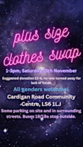 Leeds Plus Size Clothes Swap