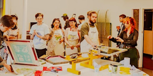 PRINT CLUB: Jackson Pollock XL Fashion Tote Bag Mono Printing