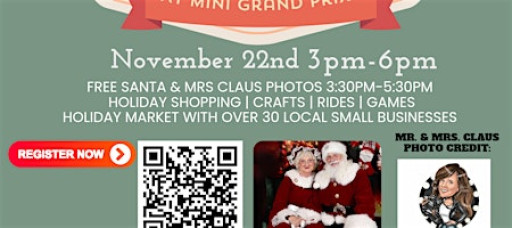 Holiday Market With Mr. & Mrs. Claus - Free Entry