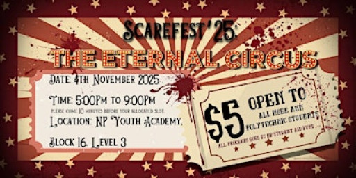 Scarefest'25: The Eternal Circus | HAUNTED HOUSE WALKTHROUGH (DAY 2)