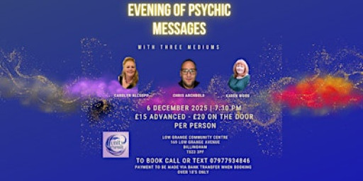 Evening Of Psychic Messages
