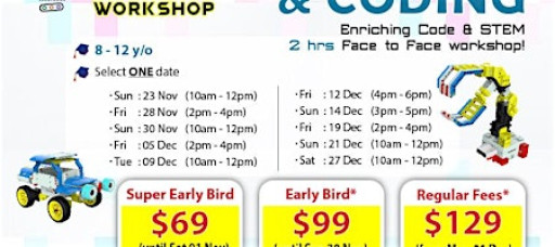 Future Masters Academy: December 2025 Robot Building and Coding Workshop