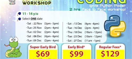 Future Masters Academy: December 2025 Python Coding Workshop